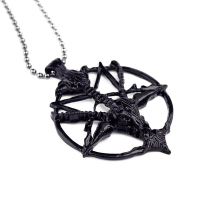 Vintage Skull Pan Sheep‘s Head Design Long Sweater Chains