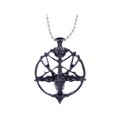 Vintage Skull Pan Sheep‘s Head Design Long Sweater Chains