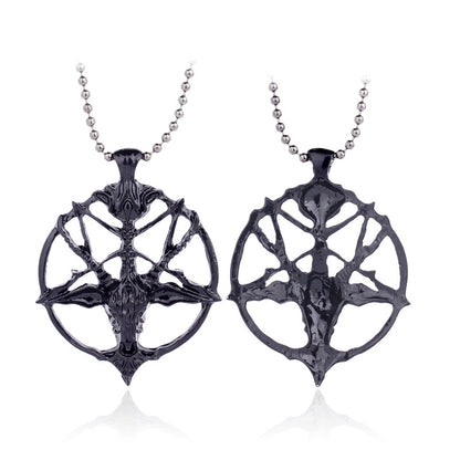 Vintage Skull Pan Sheep‘s Head Design Long Sweater Chains