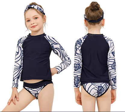 Parent Child Surfer & Diving Suit Swimsuit with Band-STYLEGOING