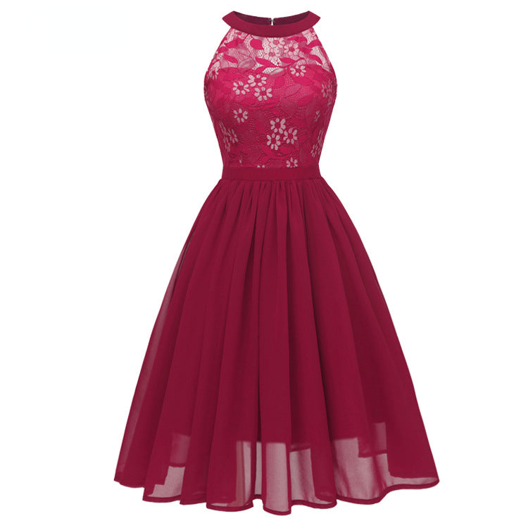 Sexy Summer Chiffon Lace Dresses