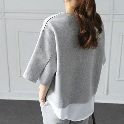 Casual Women Tops & Pants 2pcs Spring Outfits