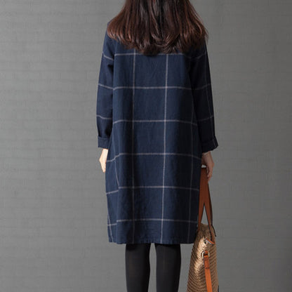 Vintage Cotton Linen Women Dresses