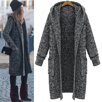 Women Casual Long Sleeves Knitting Swaters-STYLEGOING