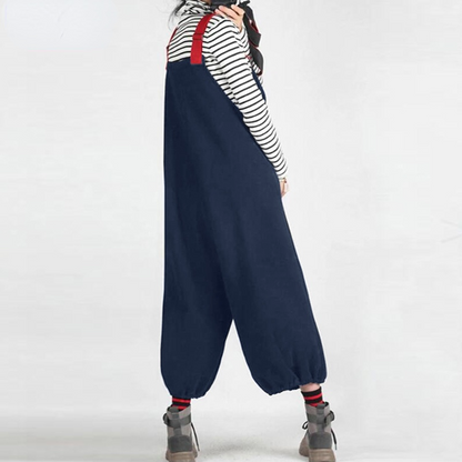 New Split Joint Casual Overalls Jumpsuits-STYLEGOING