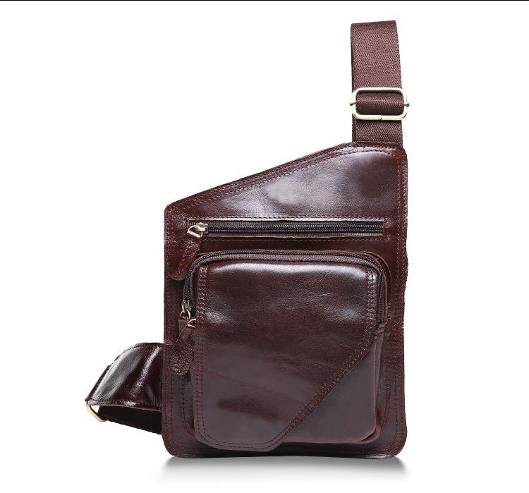 Personalized Handmade Leather Small Shoulder Bag-STYLEGOING