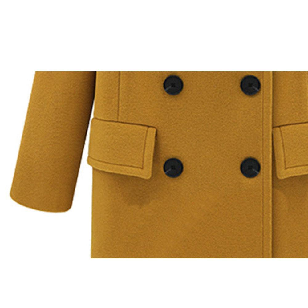 Women Plus Sizes Casual Overcoat Outerwear-STYLEGOING