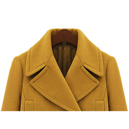Women Plus Sizes Casual Overcoat Outerwear-STYLEGOING