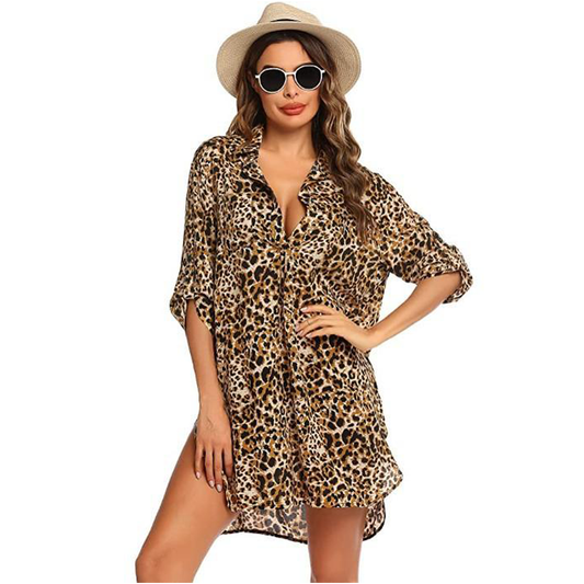 Summer Beach Sun Proof Blouses-STYLEGOING