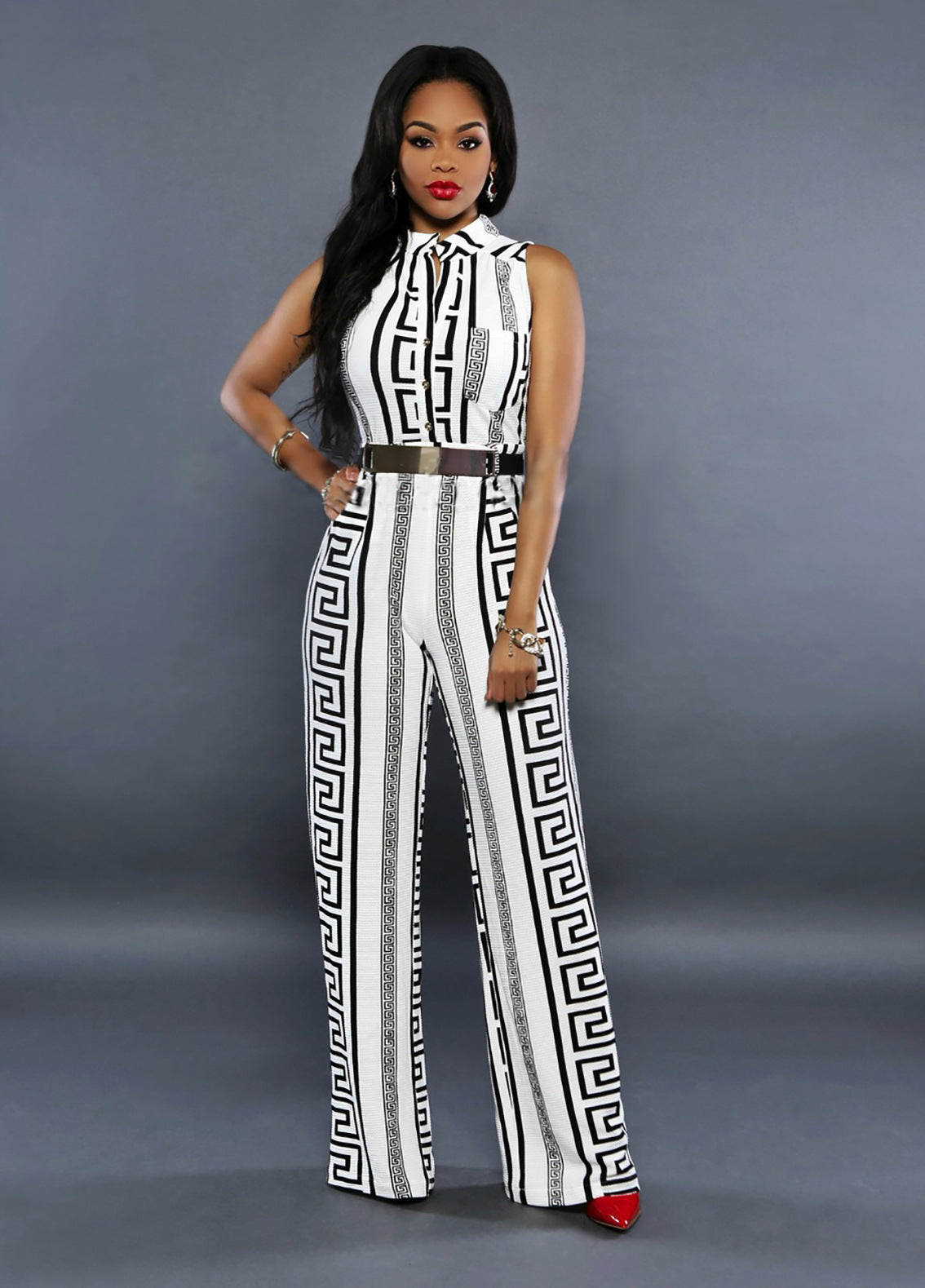 Sexy Summer Print Women Jumpsuits&rompers