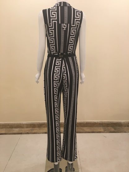 Sexy Summer Print Women Jumpsuits&rompers
