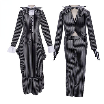 Halloween Jack Skeleton Costume Sets