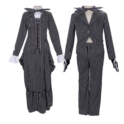 Halloween Jack Skeleton Costume Sets