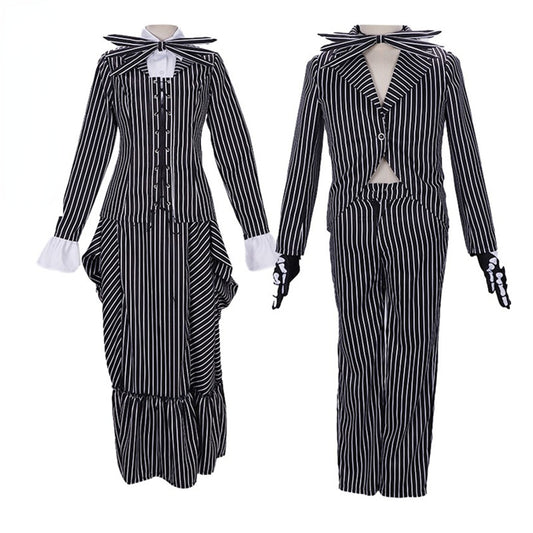 Halloween Jack Skeleton Costume Sets