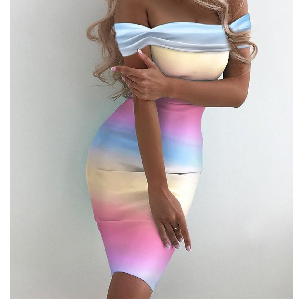 Sexy Off The Shoulder Classy Mini Dresses-STYLEGOING