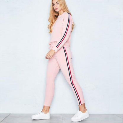 Casual Women Sports Hoodies&pants Suits