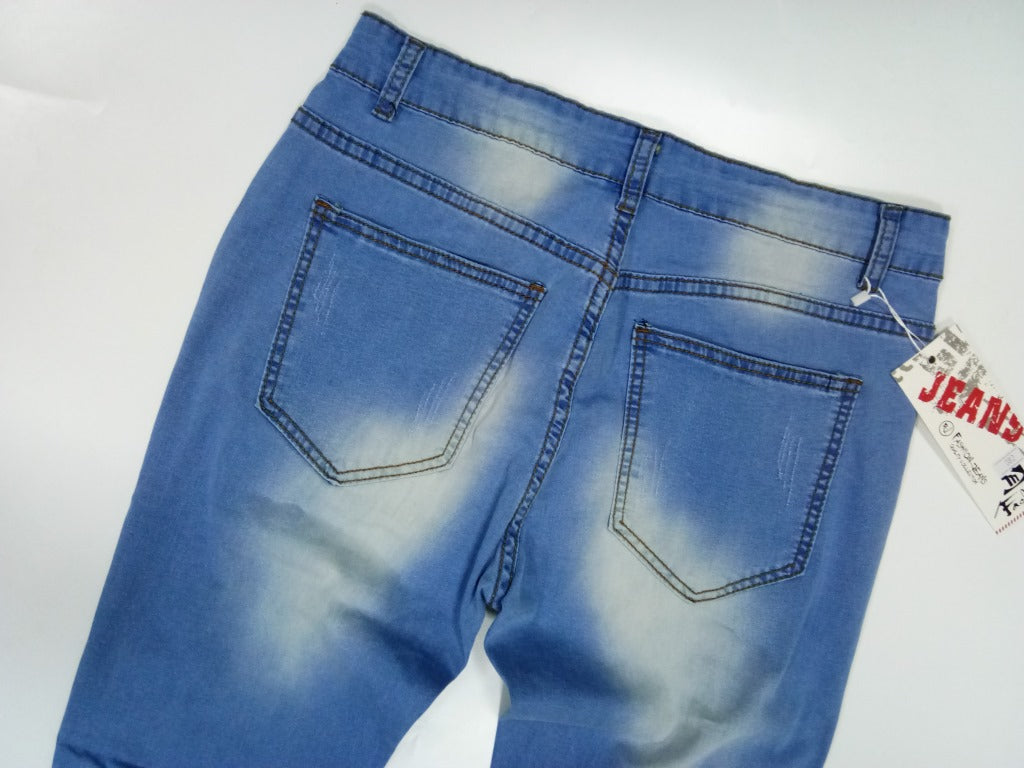 Casual Broken Holes Men's Jean Pants