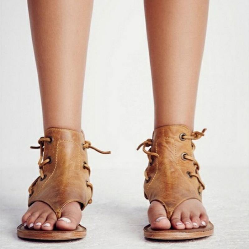 Women Summer Flip Flop Flat Sandals-STYLEGOING