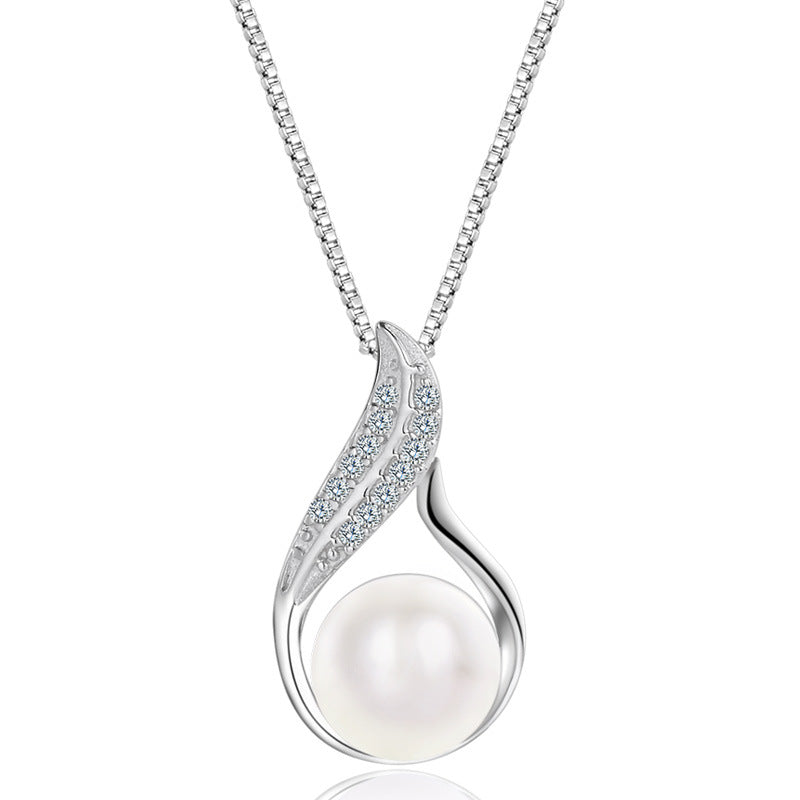 Designed Water Drop Shape Pearl Pendant
