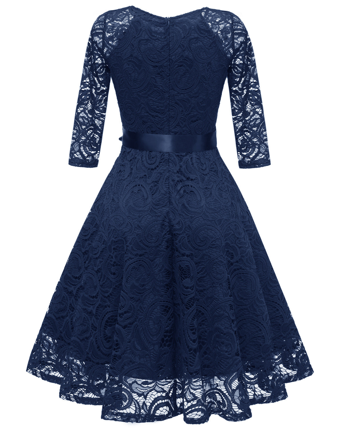 Elegant Long Sleeves Lace Dresses