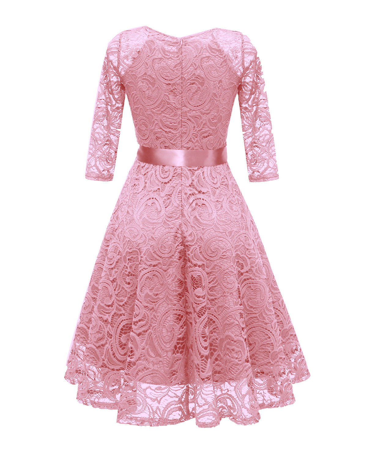 Elegant Long Sleeves Lace Dresses