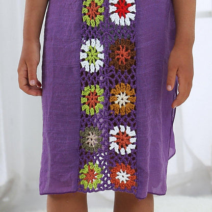 Summer Embroidery Loose Kids Cover Ups-STYLEGOING