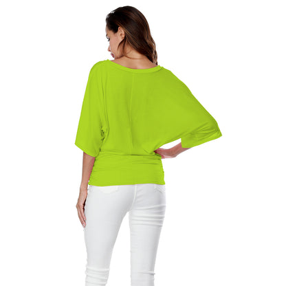 Women Bat Sleeves Plus Sizes Women T Shirts