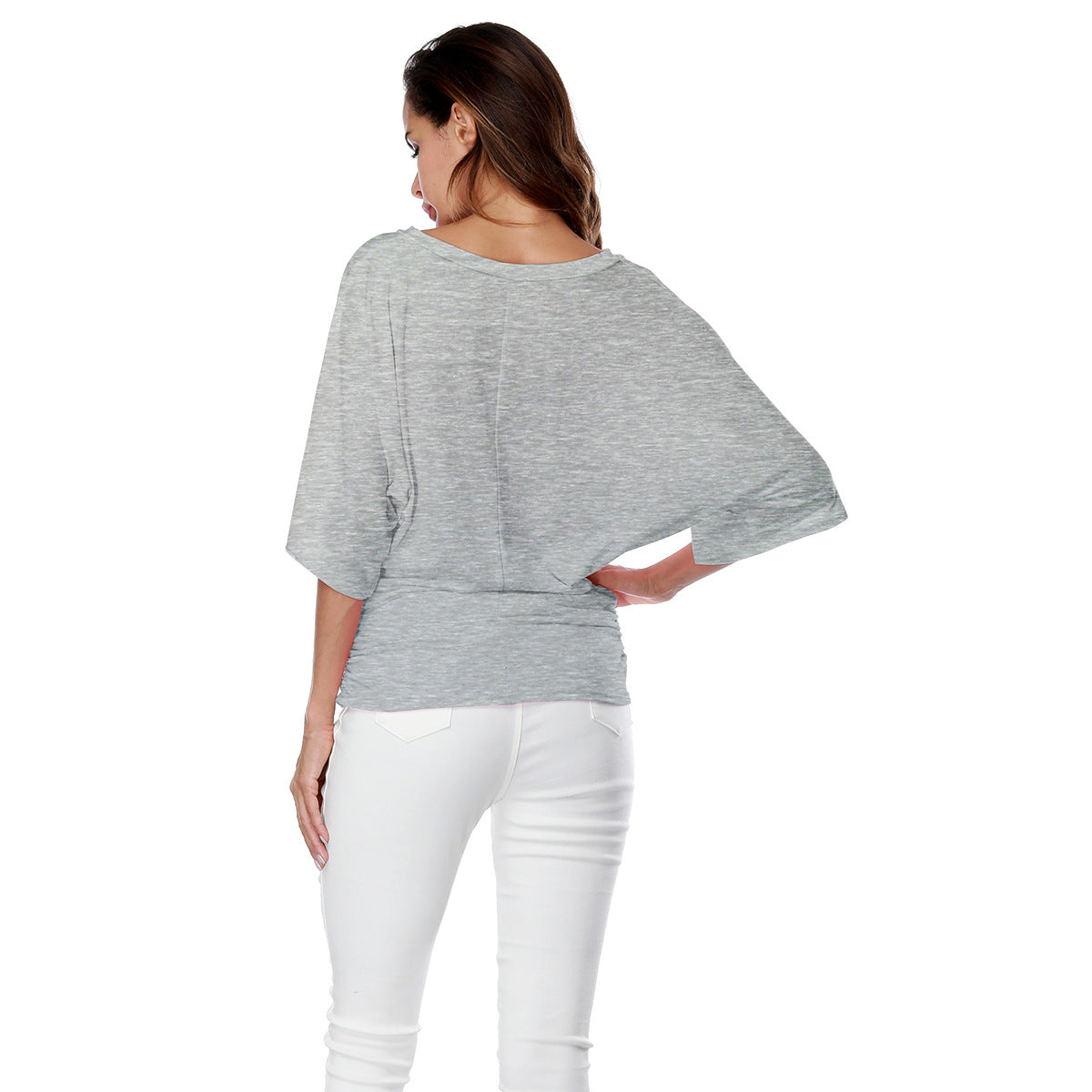 Women Bat Sleeves Plus Sizes Women T Shirts