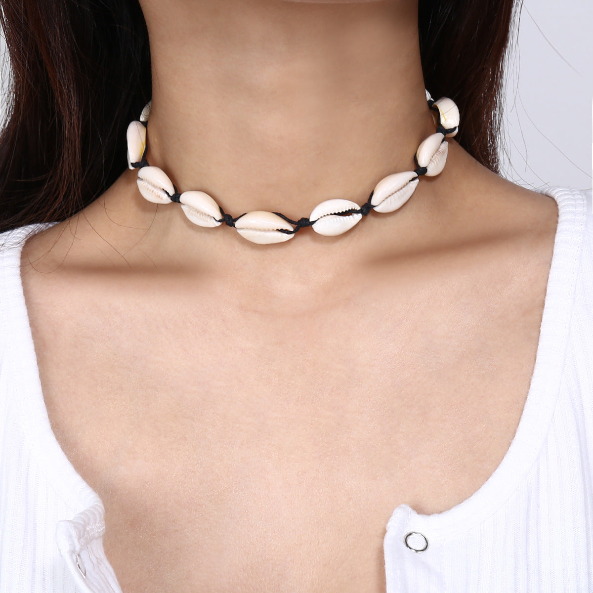 Casual Shell Handmade Clavicle Chain for Women