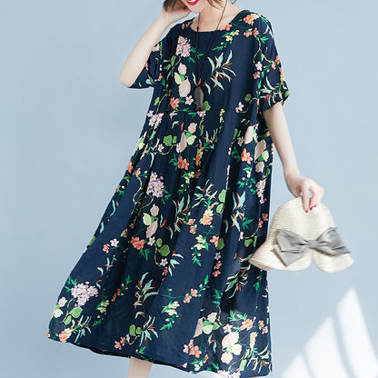 Casual Plus Sizes Short Sleeves Dresses