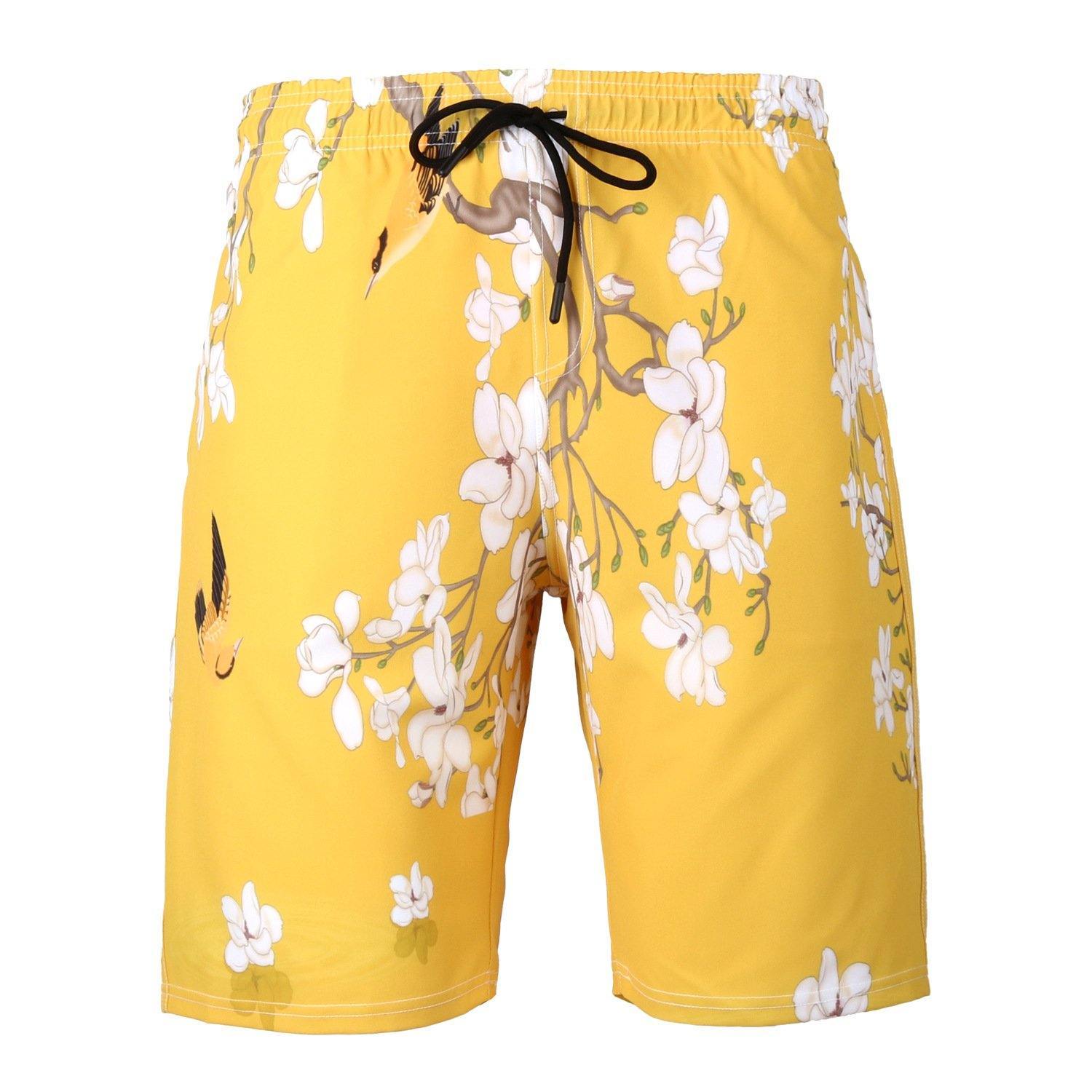 Men's Sumer Beach Quick Dry Clorful Shorts-STYLEGOING