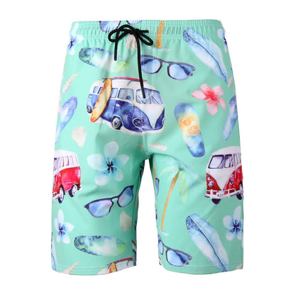 Men's Sumer Beach Quick Dry Clorful Shorts-STYLEGOING