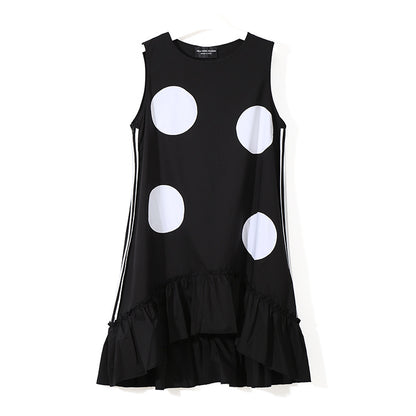 Simple Design Irregular Summer Sleeveless Dresses