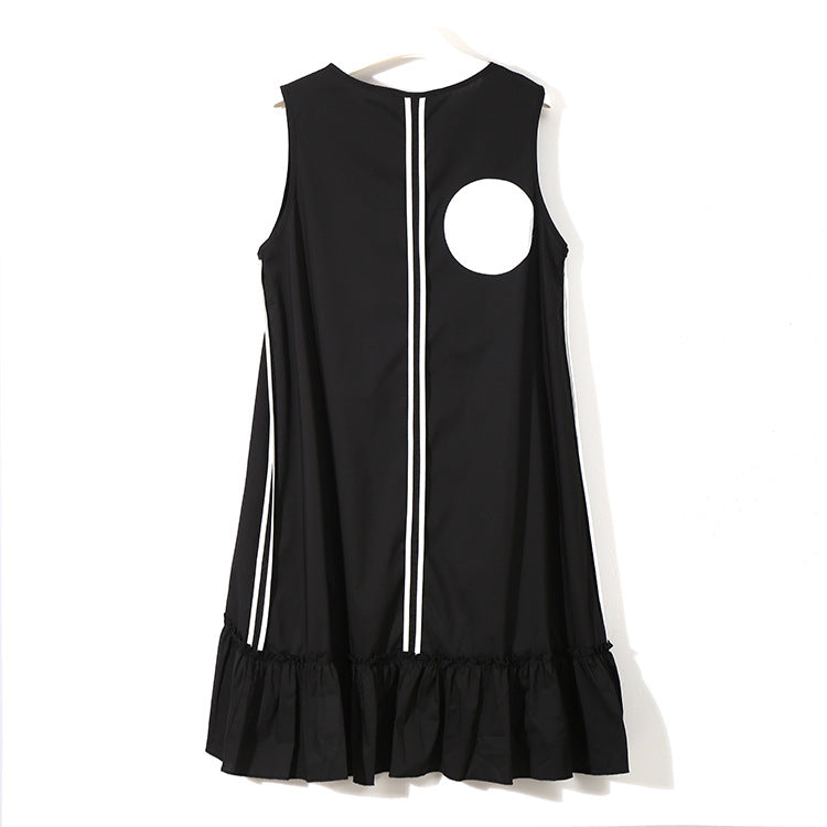 Simple Design Irregular Summer Sleeveless Dresses