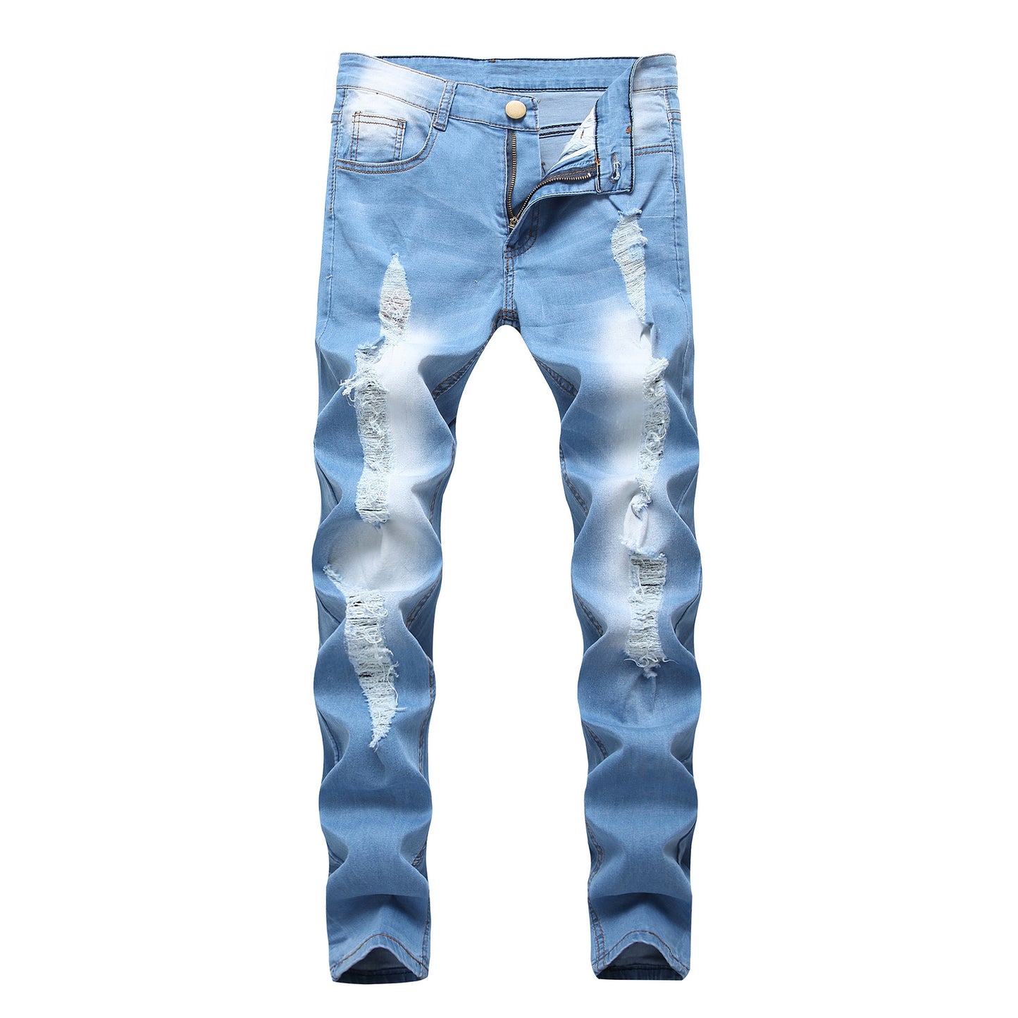 Casual Broken Holes Men's Jean Pants