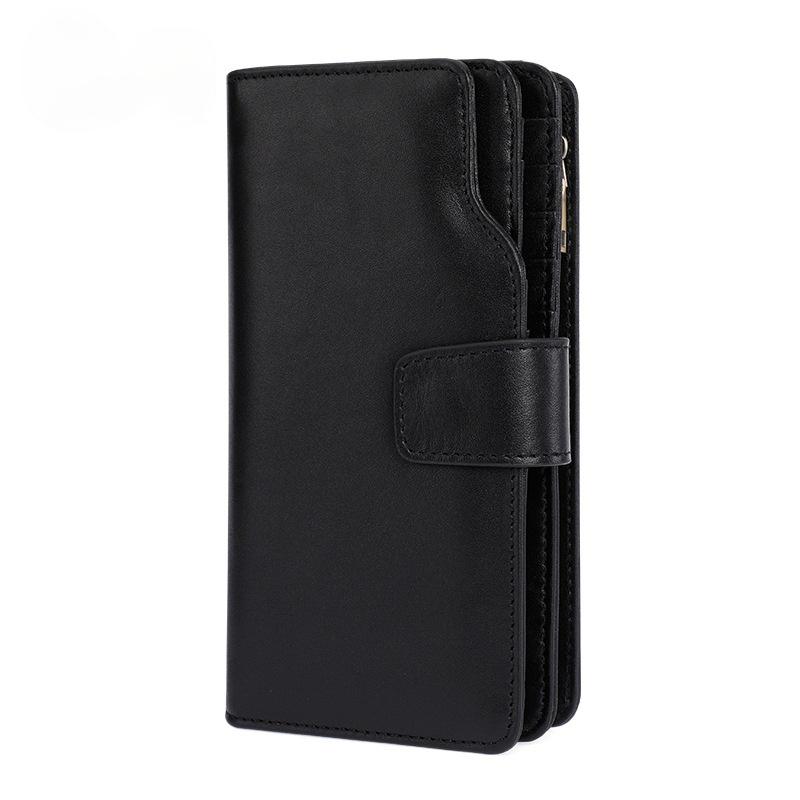 Cusotm Handmade Men's Leather Wallet-STYLEGOING