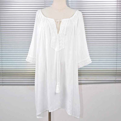 Casual Lace Design Summer Holiday Bikini Cover Ups