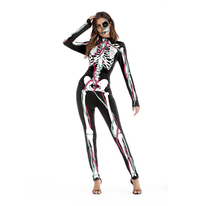 Halloween Long Sleeves Cosplay Jumpsuits&Rompers