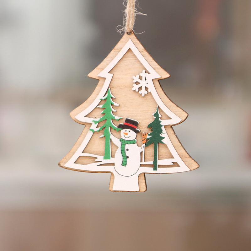 Merry Chritmas Wodden Widget for Decoration