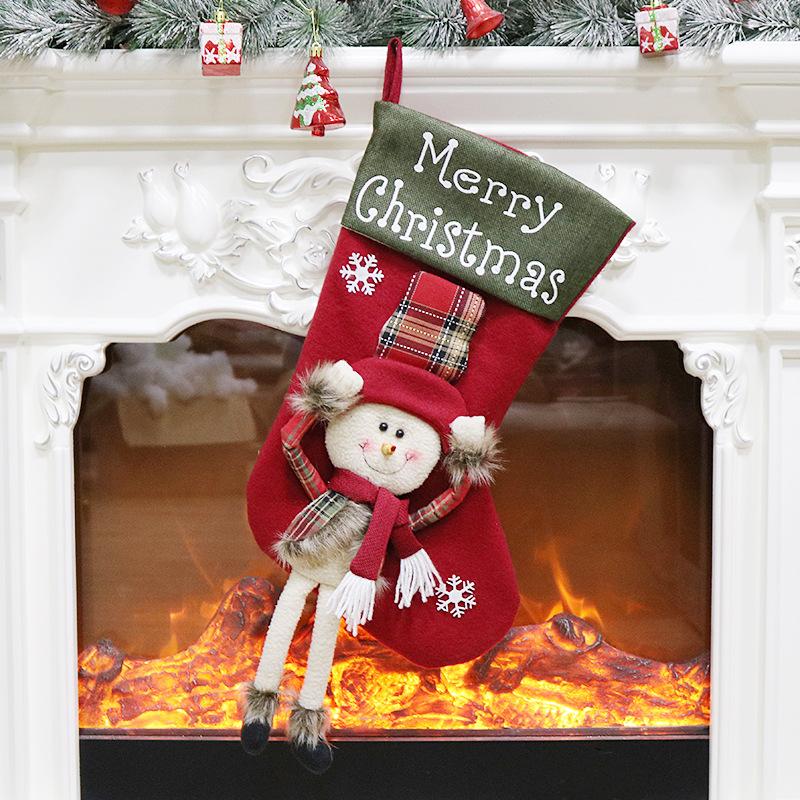 Merry Christmas Large Socks for Candy