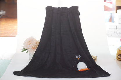 Cute Merry Christmas Double Fleece Blankets