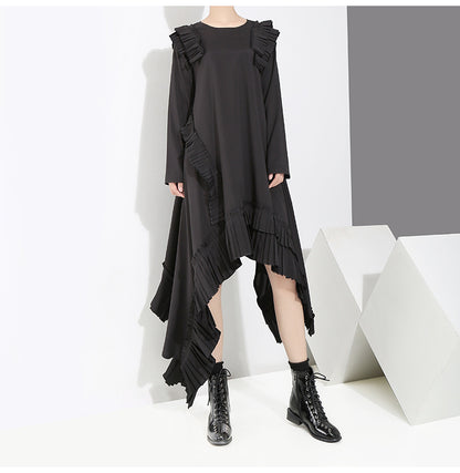 Designed Irregular Long Dresses