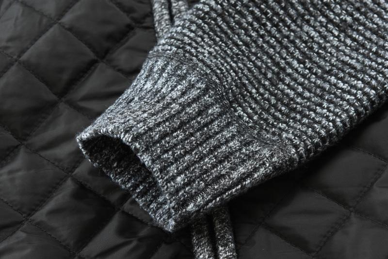 Warm Winter Knitting Men Cardigan Overcoat