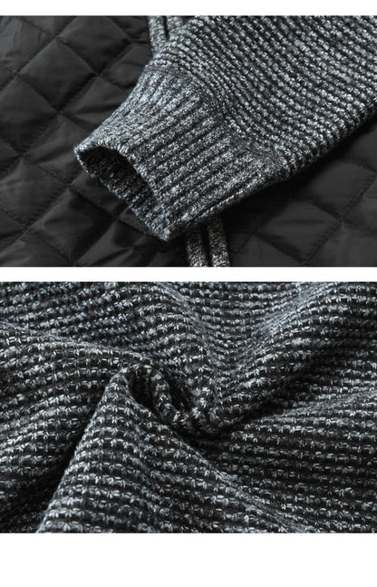 Warm Winter Knitting Men Cardigan Overcoat