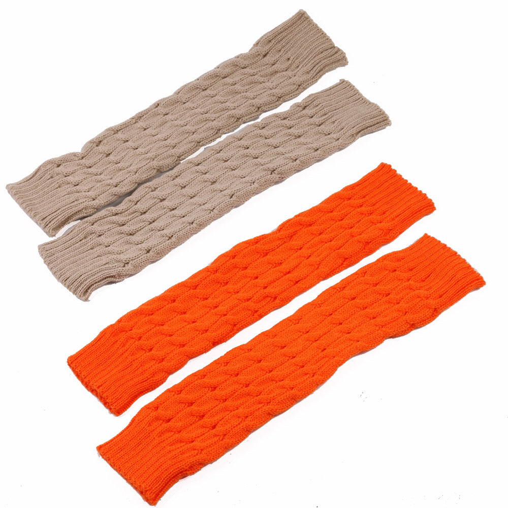 2 Pairs/set 40 cm Long Knitted Socks for Women
