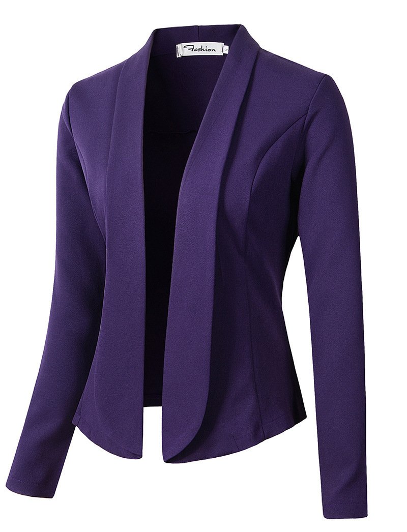 Leisure Women Long Sleeves Blazer Coat