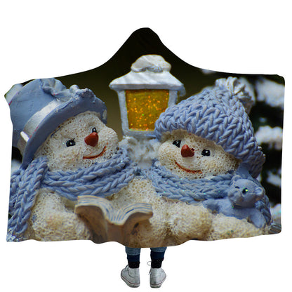 Merry Christmas Magic Hats Throw Blankets