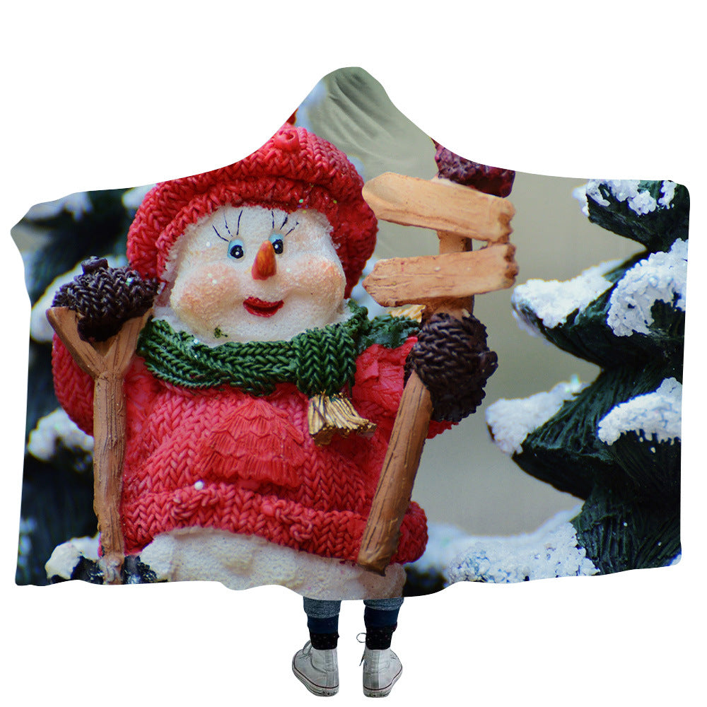 Merry Christmas Magic Hats Throw Blankets