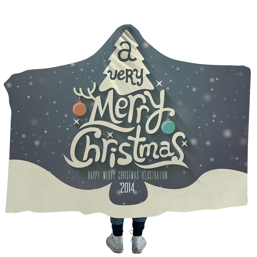 Merry Christmas Magic Hats Throw Blankets