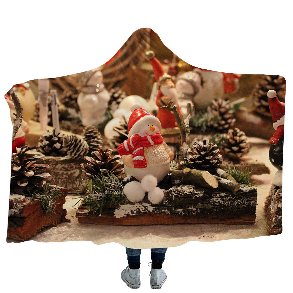 Merry Christmas Magic Hats Throw Blankets